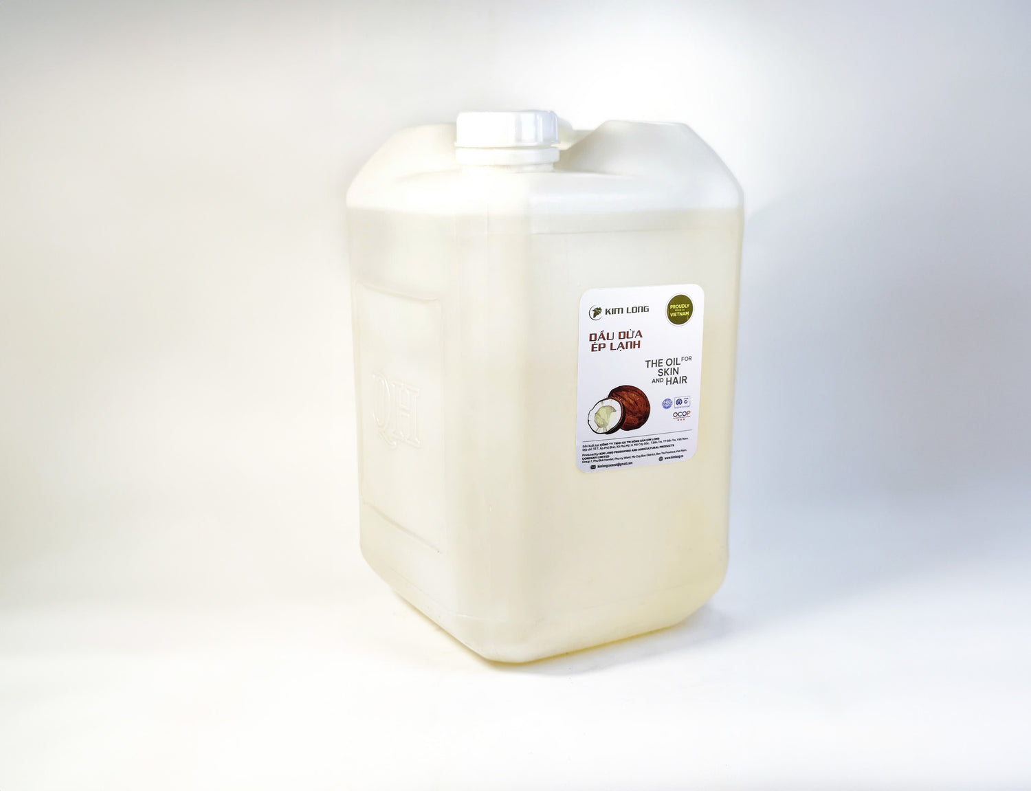 Dầu dừa ép lạnh giá sỉ 20 lít