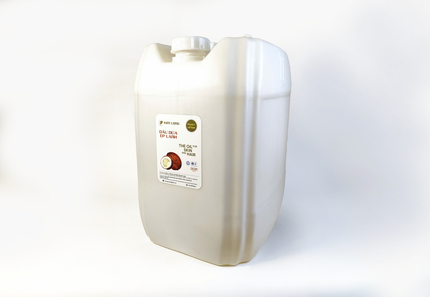 Dầu dừa ép lạnh giá sỉ 30 lít