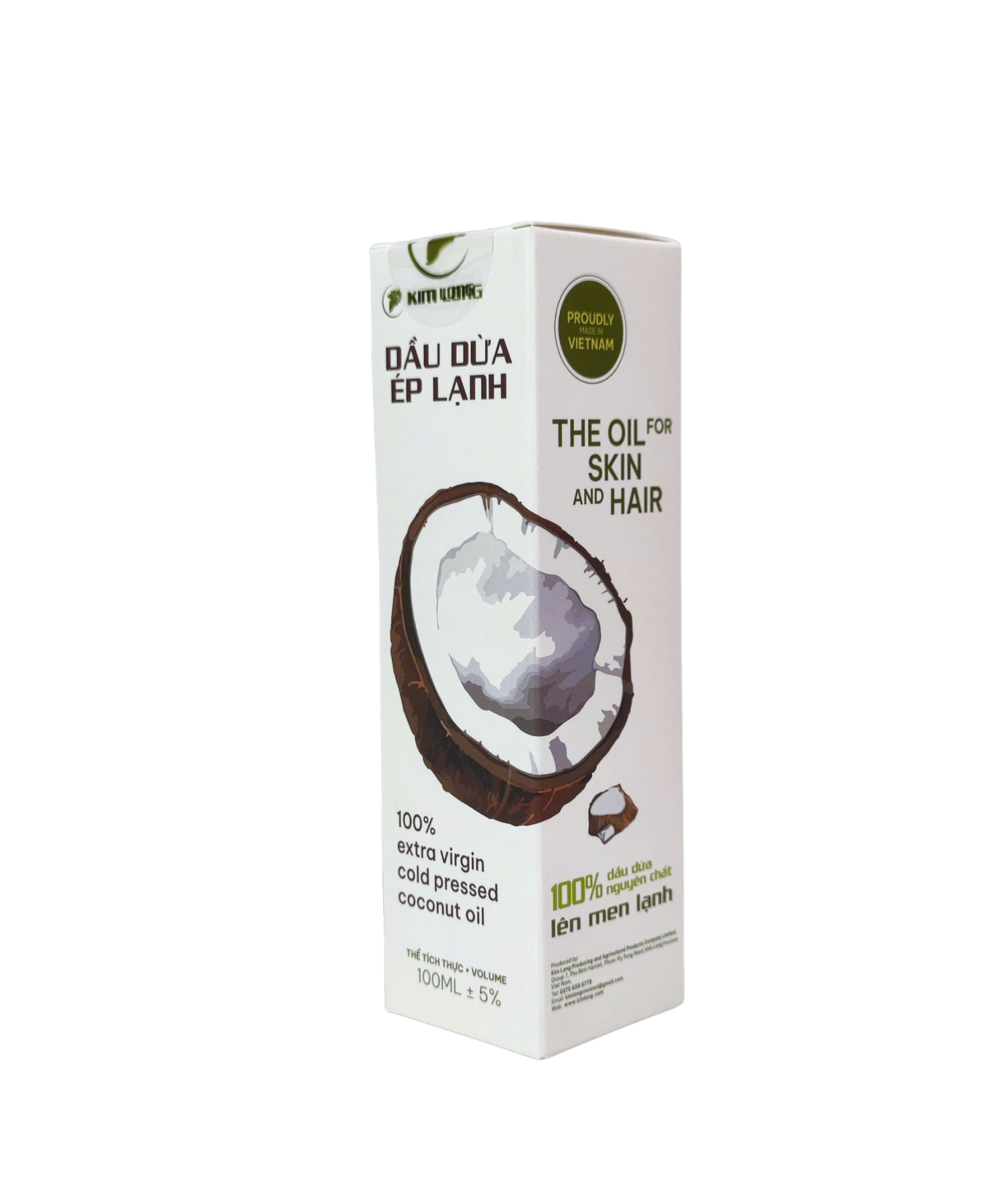 Dầu dừa ép lạnh - 100ml